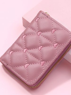 Pink Leather Wallet