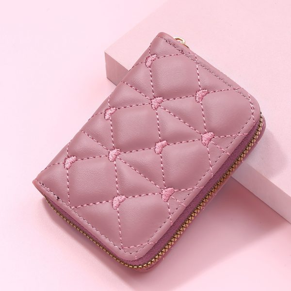 Pink Leather Wallet