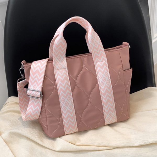 Cream Microfiber Tote Bags