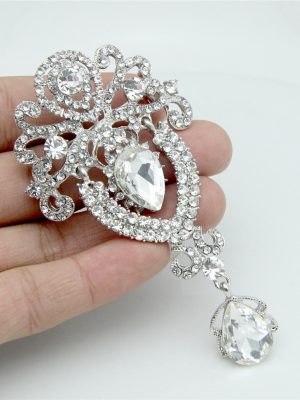 Chic Diamond Brooch