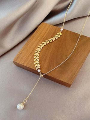 Golden Necklace Earring Sets