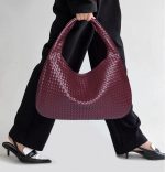 Braided Handle Leather Handbags