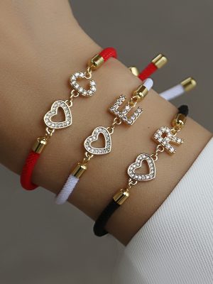 Masonry Letter Bracelet