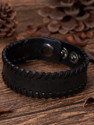 Classic leather bracelet