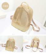 Gold-color hardware Backpack