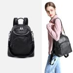 Natural Leather Cool Backpacks