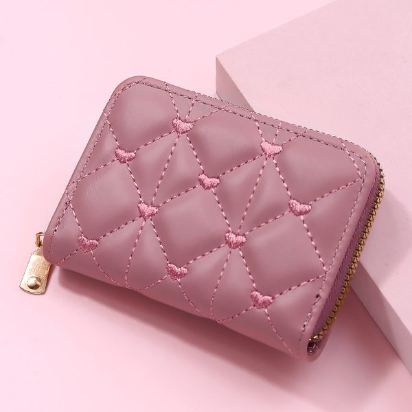 Pink Leather Wallet