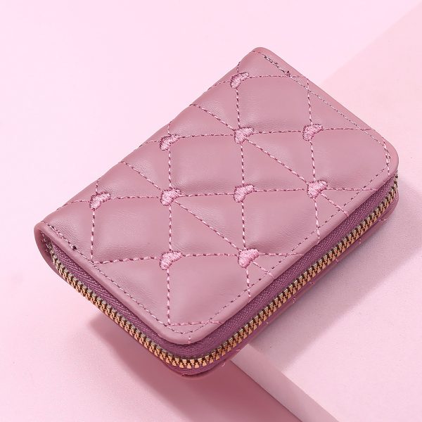 Pink Leather Wallet