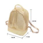 Gold-color hardware Backpack