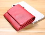 Green/Red Leather Wallet