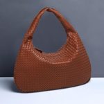 Braided Handle Leather Handbags