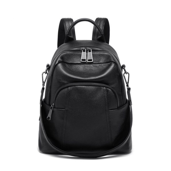 Natural Leather Cool Backpacks