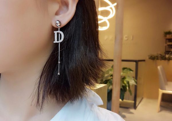 Classic Letter Earrings