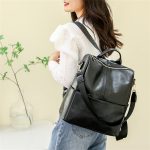 New Style Leather Backpacks