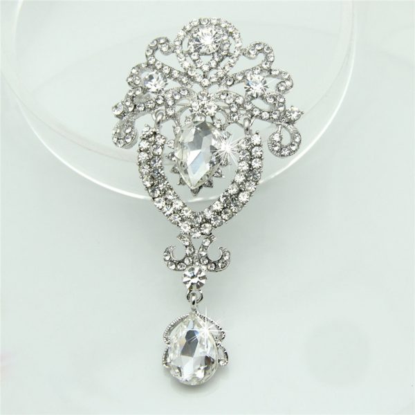 Chic Diamond Brooch