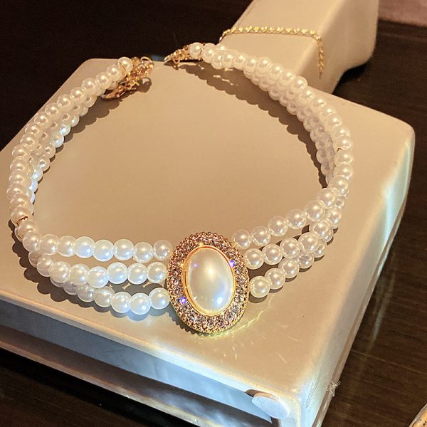 Pearl Diamond Necklace