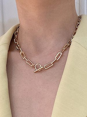 Chain Mixed Linked Necklaces