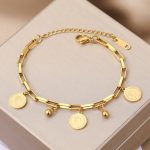 Gold Color Chain Bracelet