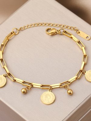 Gold Color Chain Bracelet