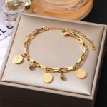 Gold Color Chain Bracelet