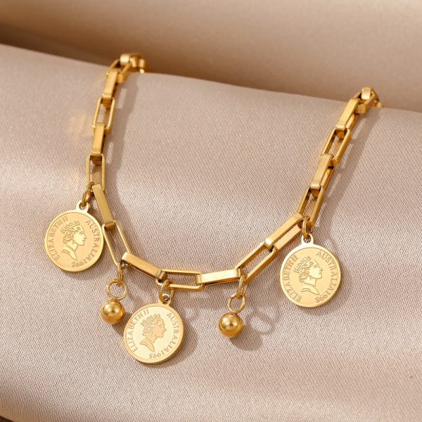 Gold Color Chain Bracelet