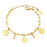 Gold Color Chain Bracelet