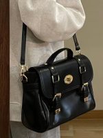 Womens Blocked Postman Bag