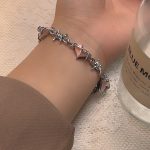 Pink Chain Bracelet