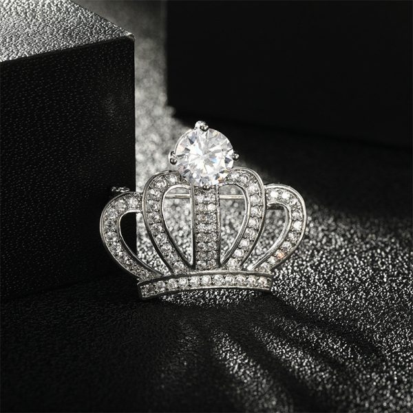 Hot selling Crown Diamond brooch