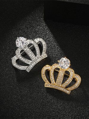 Hot selling Crown Diamond brooch