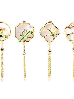 4-in-1 unique brooch clip