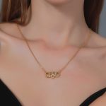 Gold Pendant Necklace