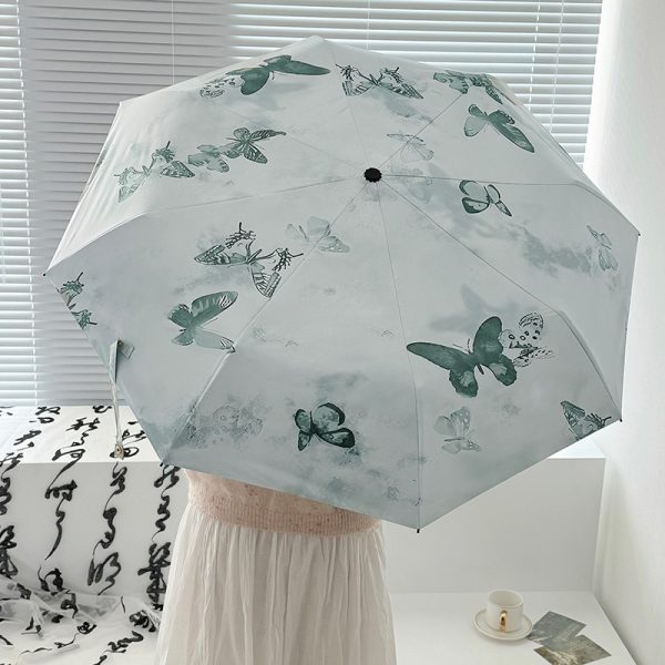 Windproof automatic portable umbrella