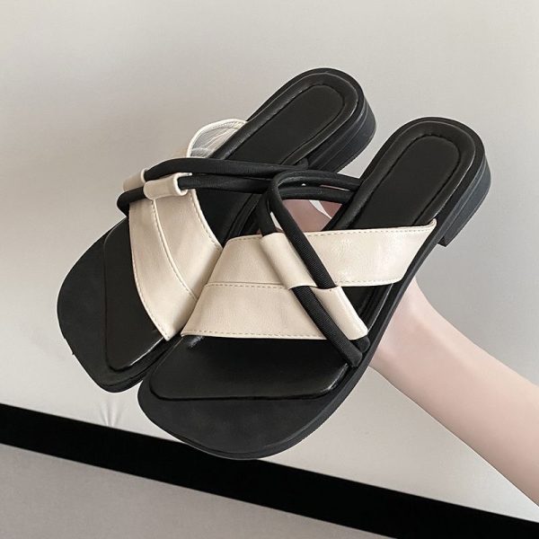 Exquisite, minimalist, and elegant slippers