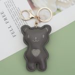 Bear diamond keychain