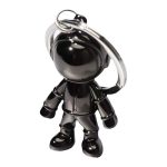 Titanium steel astronaut keychain