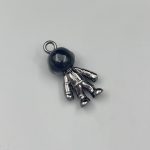 Titanium steel astronaut keychain