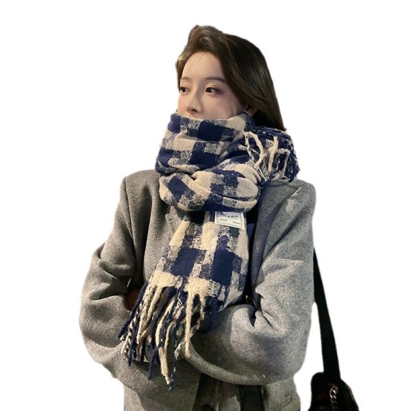 “Double-sided versatile fashion elegant scarf” 30*180cm