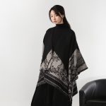 Premium Fall/Winter Collection Dual-Use Cashmere Shawl Scarf 140*140cm