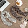 Classic double-sided jacquard scarf 30*180cm
