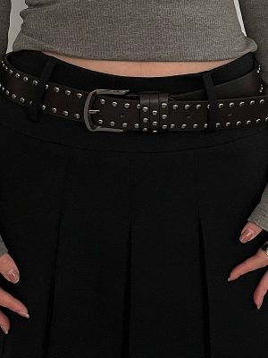 Summer hot-selling top-grain leather belt 1.5cm