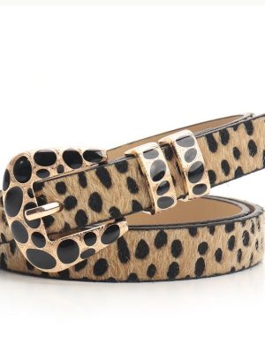 Summer hot-selling top-grain leather belt 3.8cm