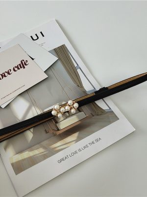 Summer hot-selling top-grain leather belt 2.0cm